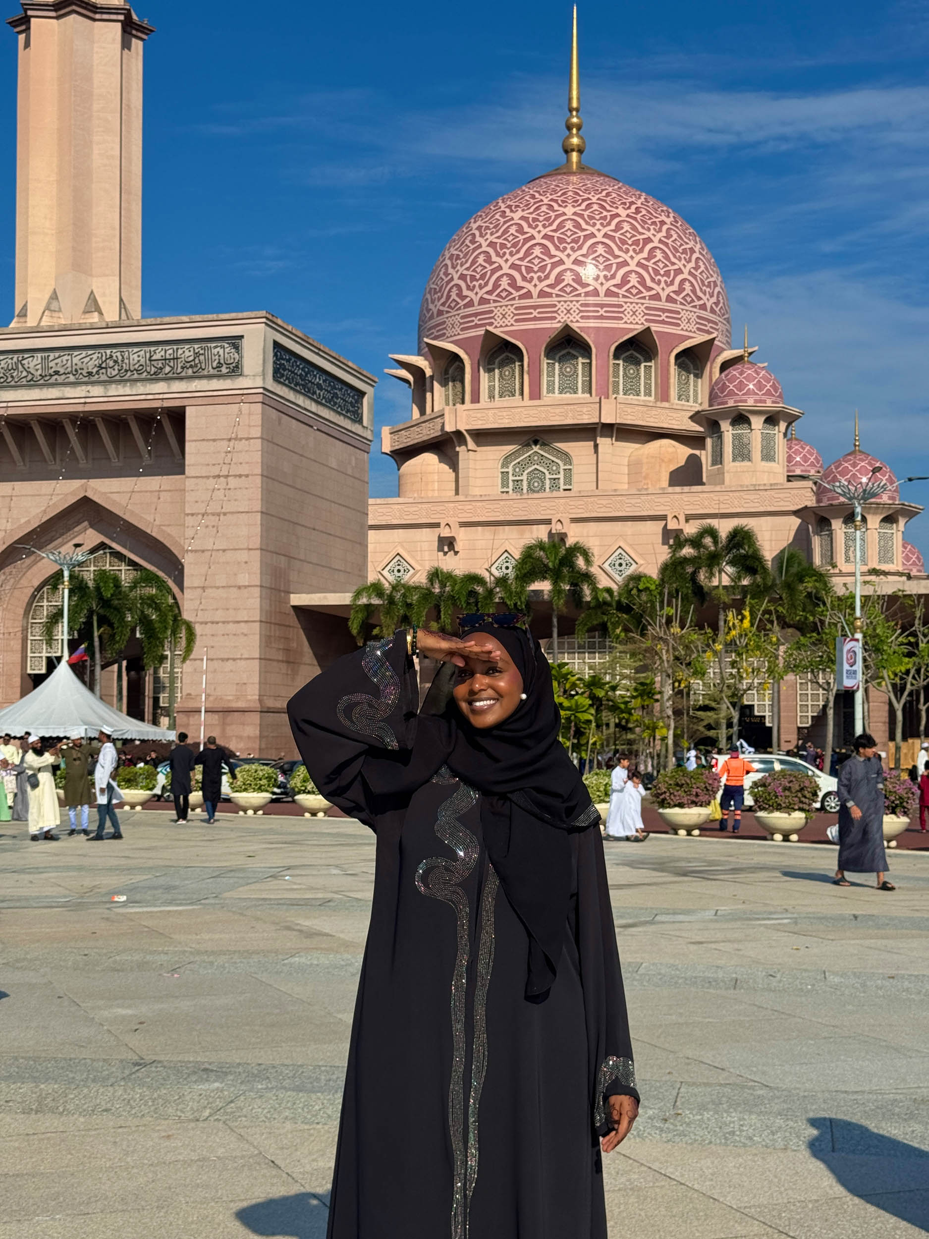 Ebyan Abshir traveling with the Watson Foundation