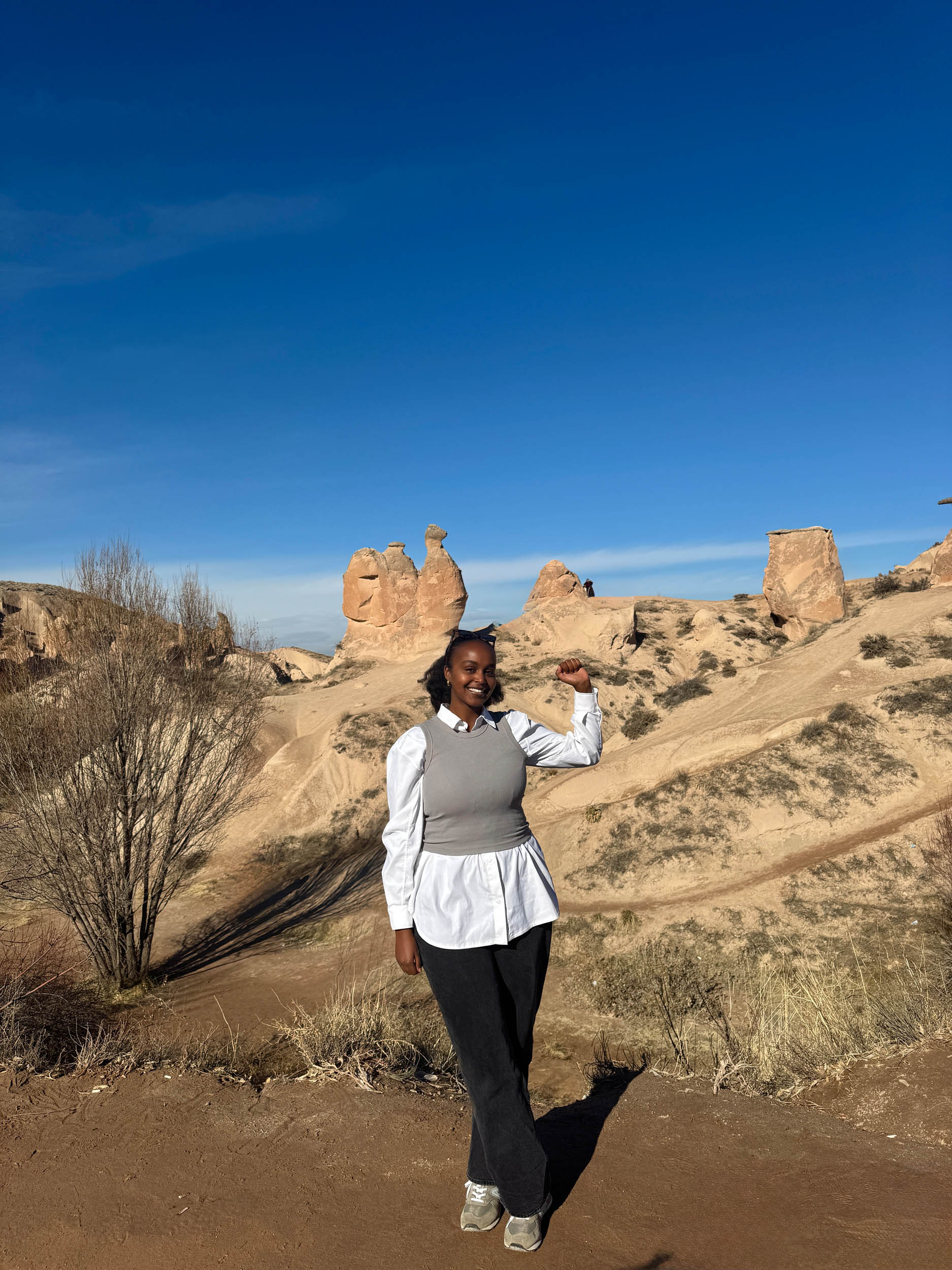 Ebyan Abshir traveling with the Watson Foundation