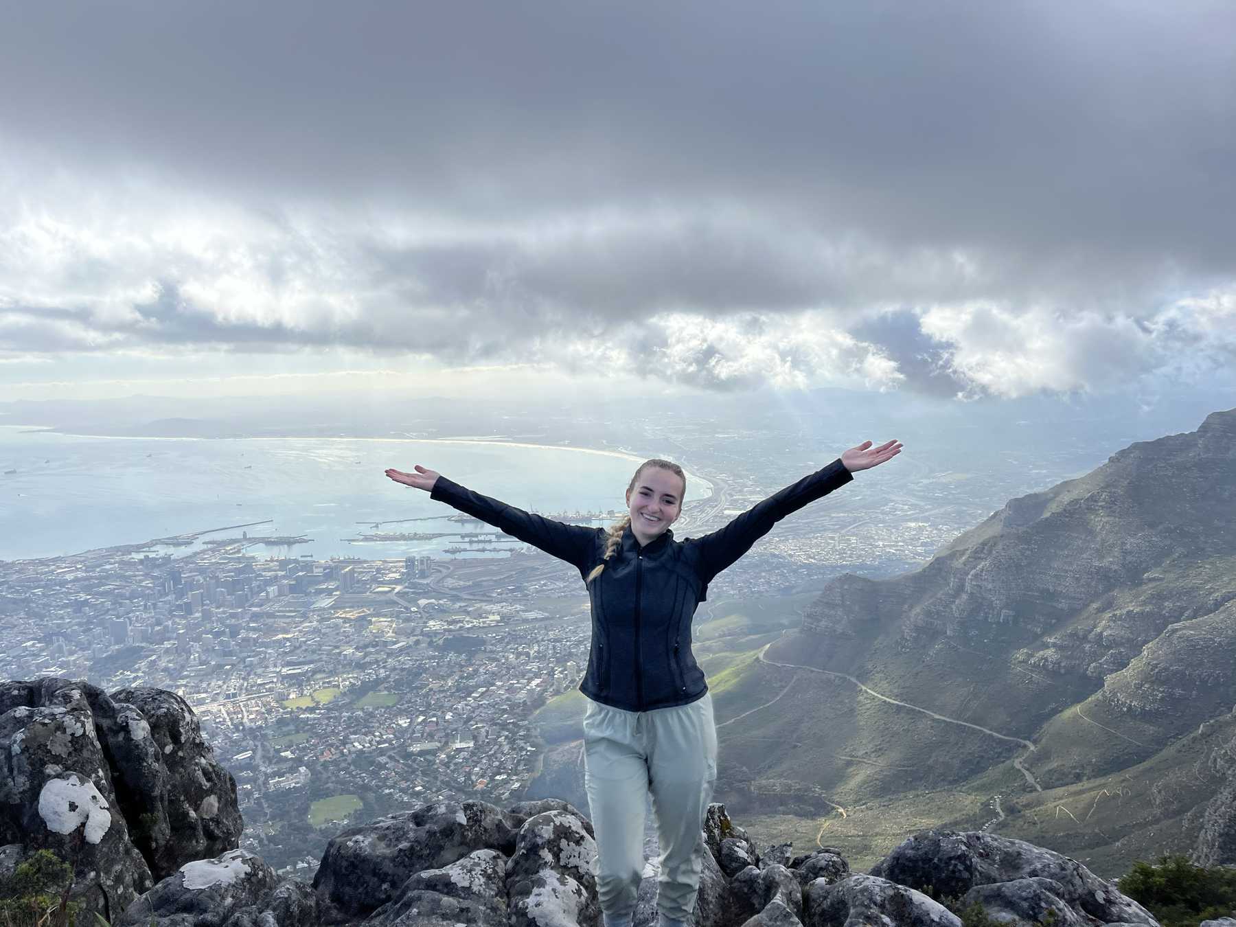 Emma Hart traveling with the Watson Foundation