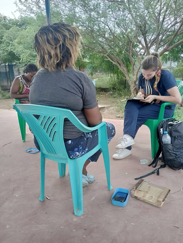 Erin Flannery traveling with the Watson Foundation