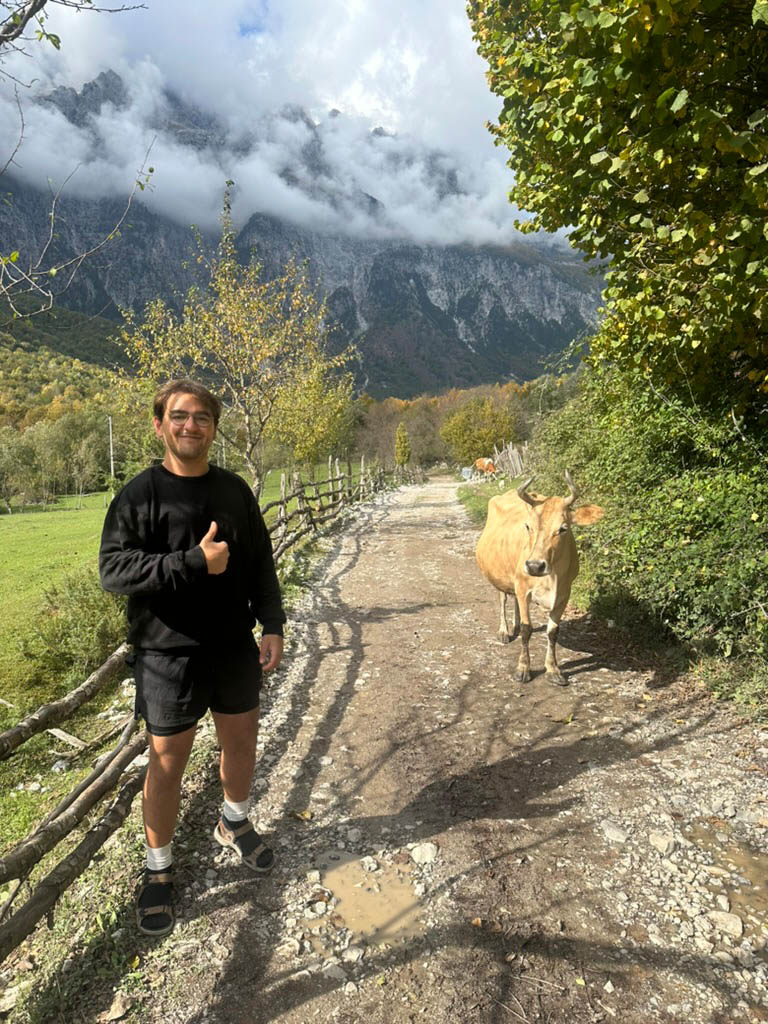 Giorlando Ramirez traveling with the Watson Foundation