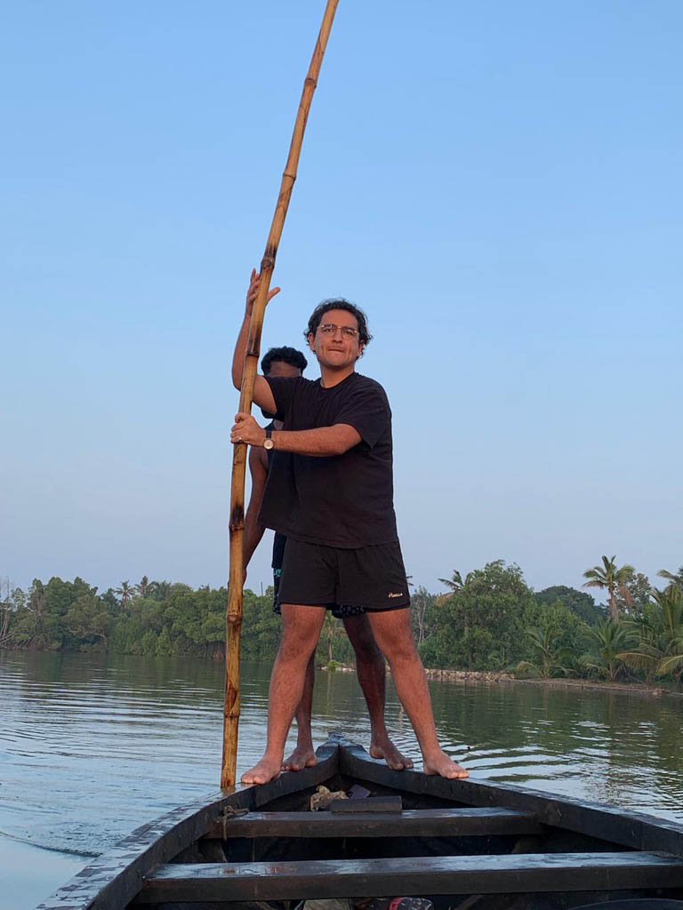 Giorlando Ramirez traveling with the Watson Foundation