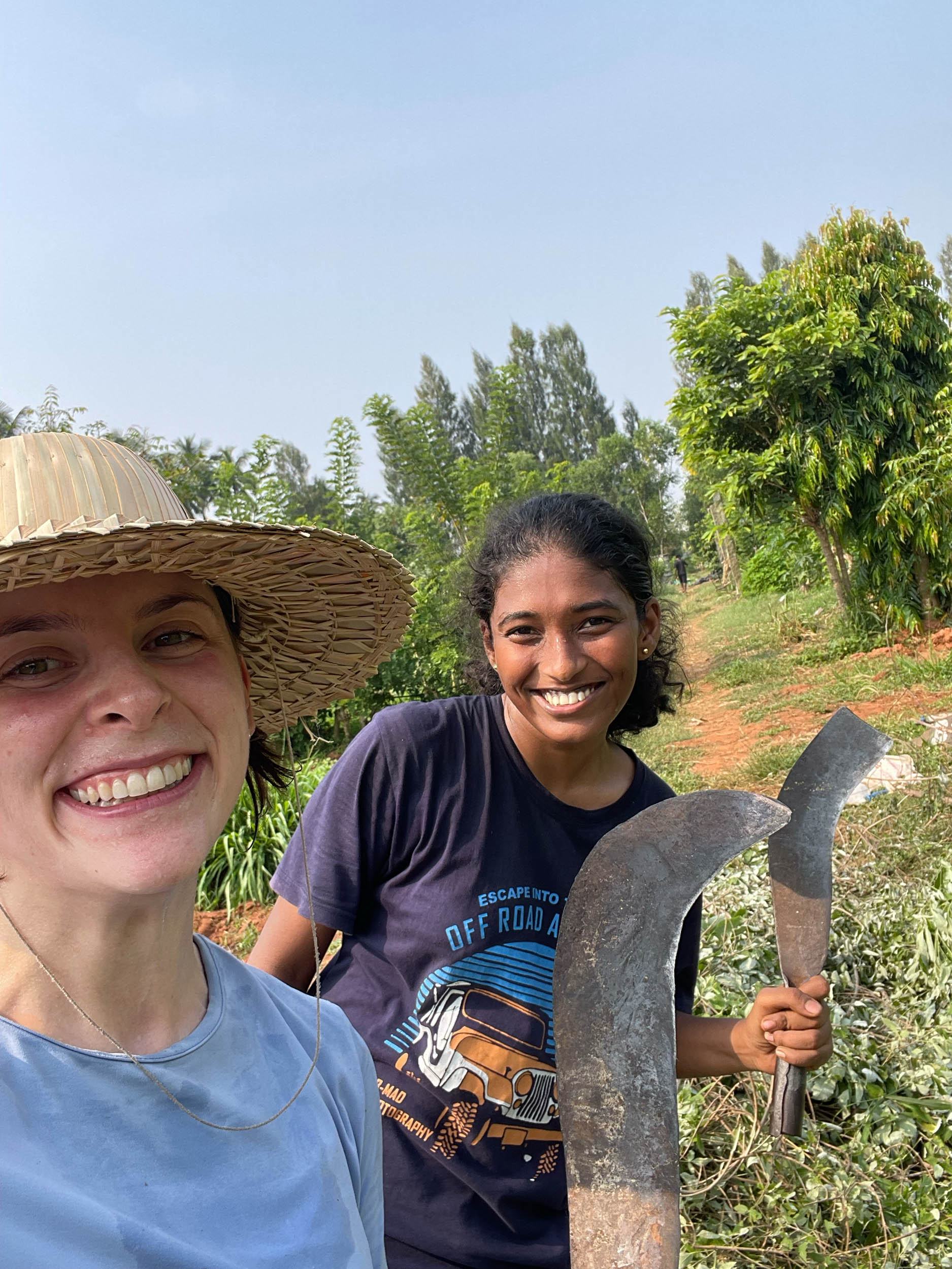 Grace Hill traveling with the Watson Foundation
