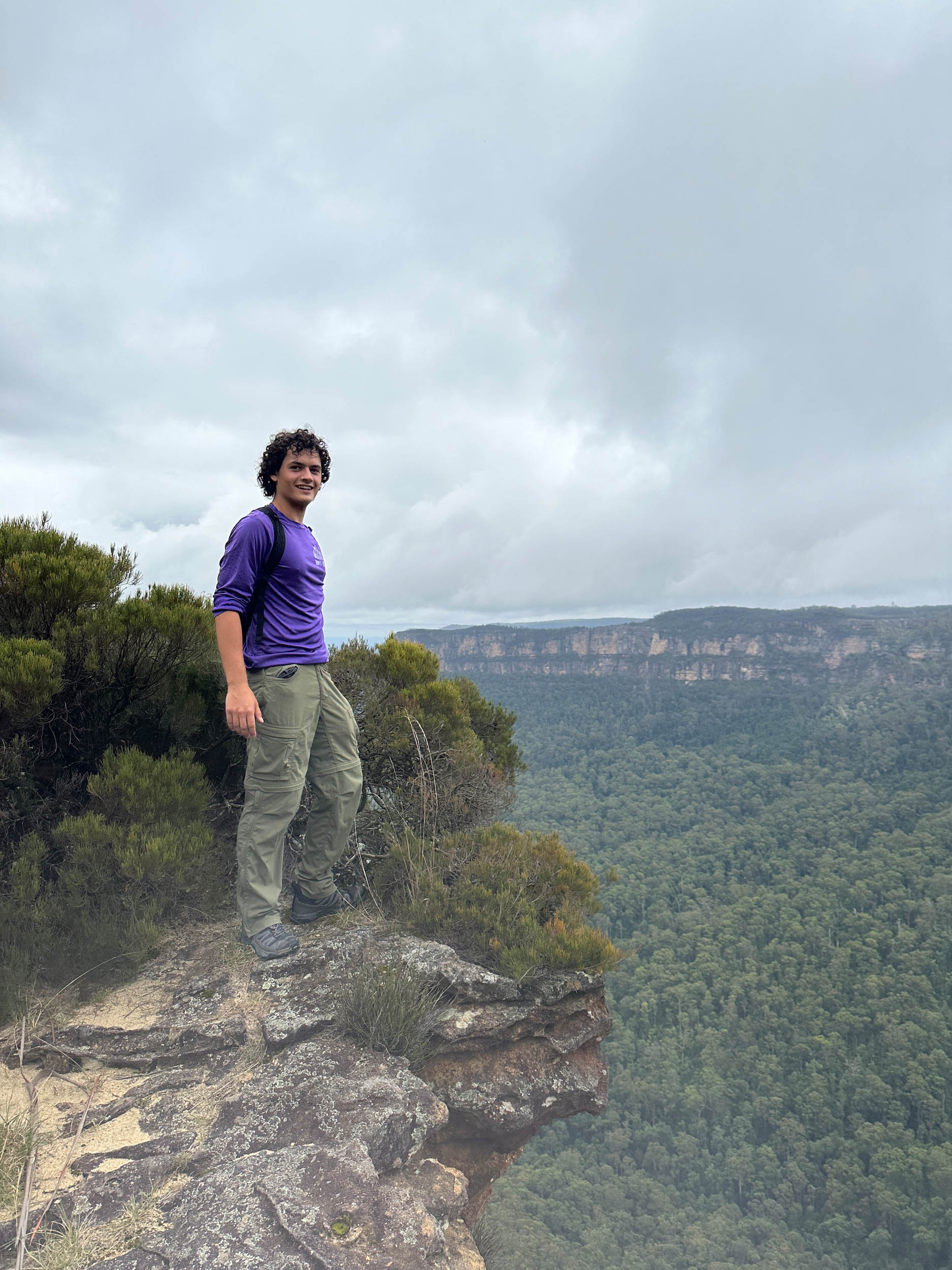 Joseph Nolan traveling with the Watson Foundation