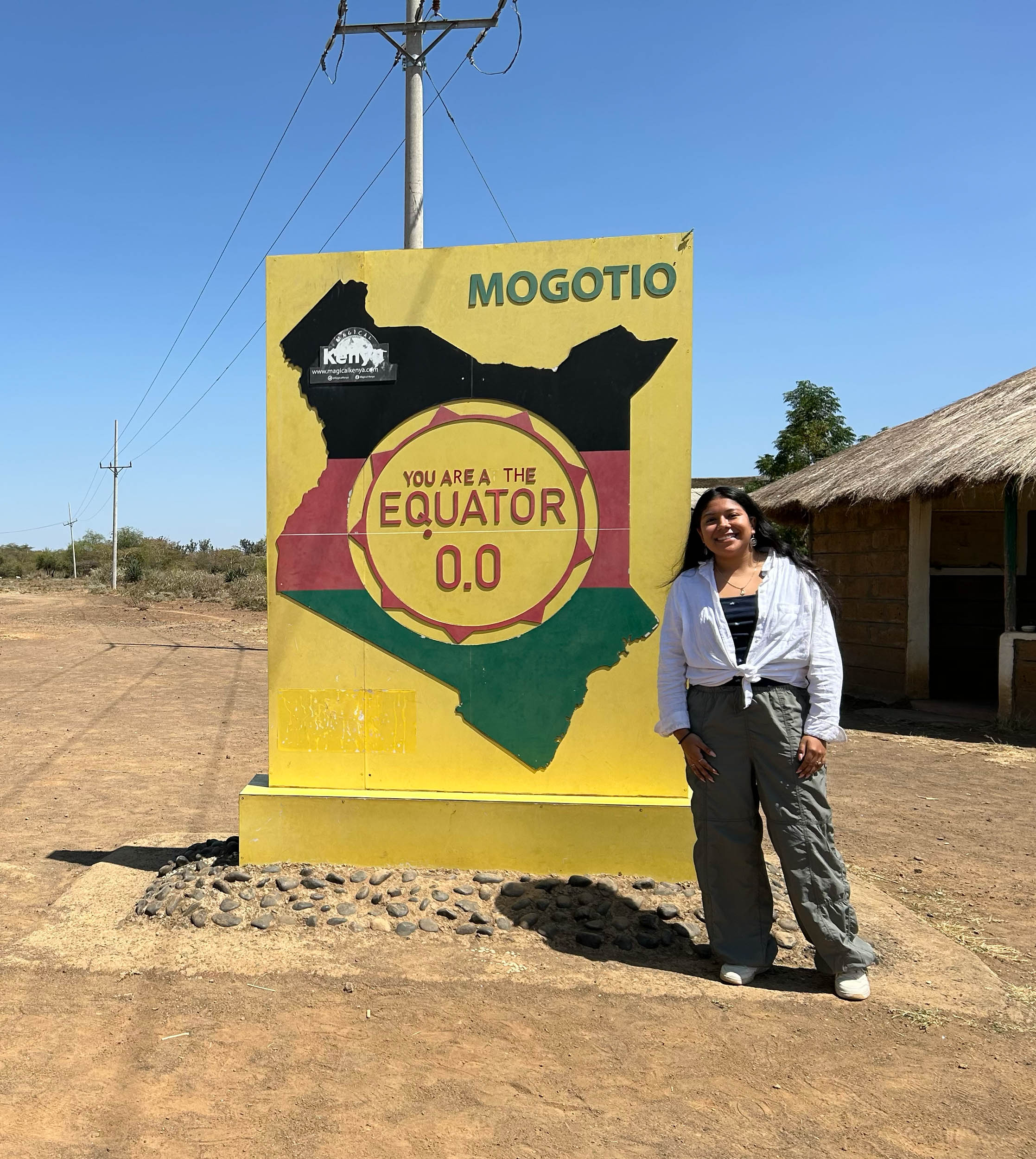 Leslie Villegas Bravo traveling with the Watson Foundation