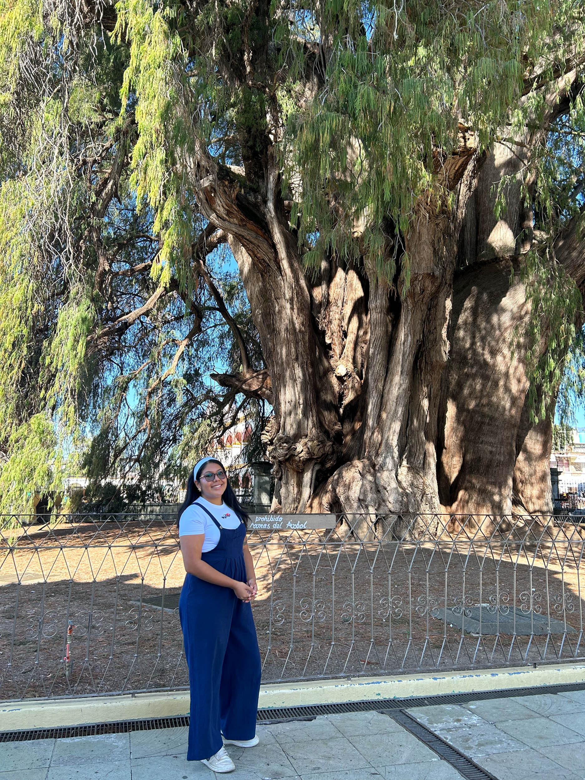 Leslie Villegas Bravo traveling with the Watson Foundation