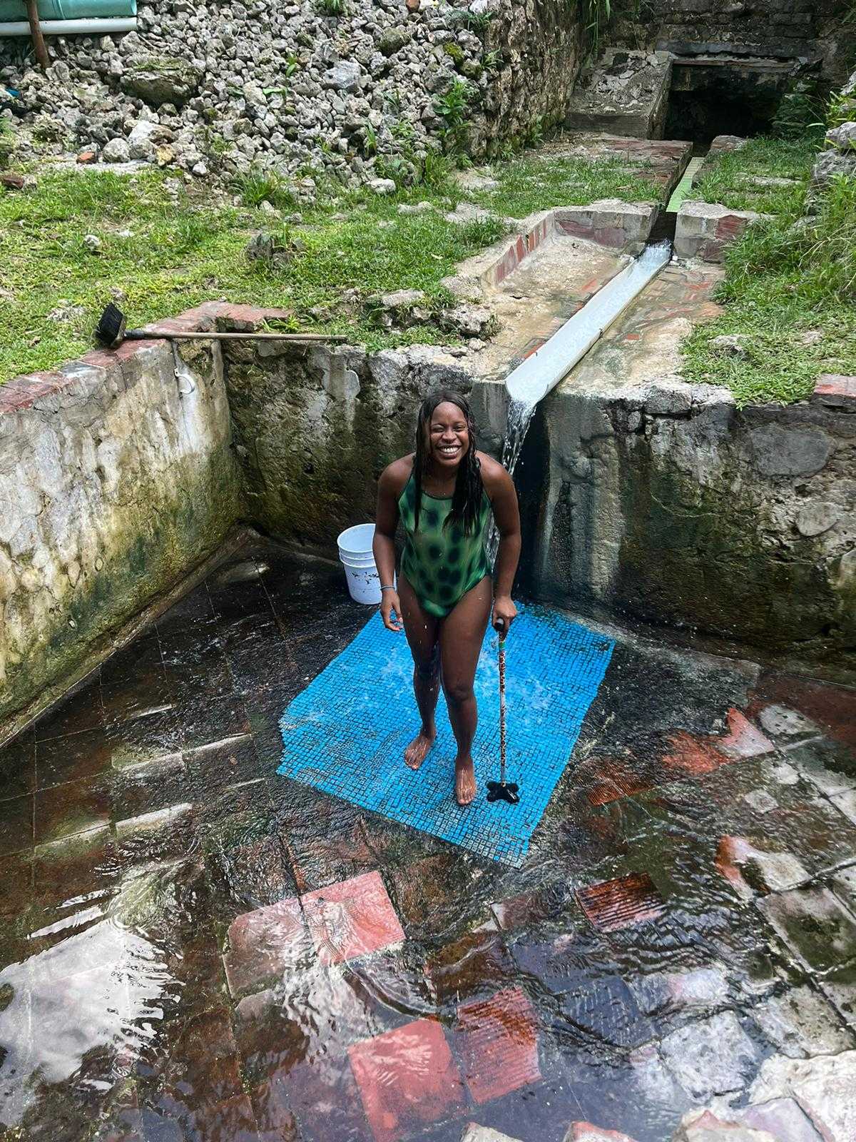 Maimuna Touray traveling with the Watson Foundation