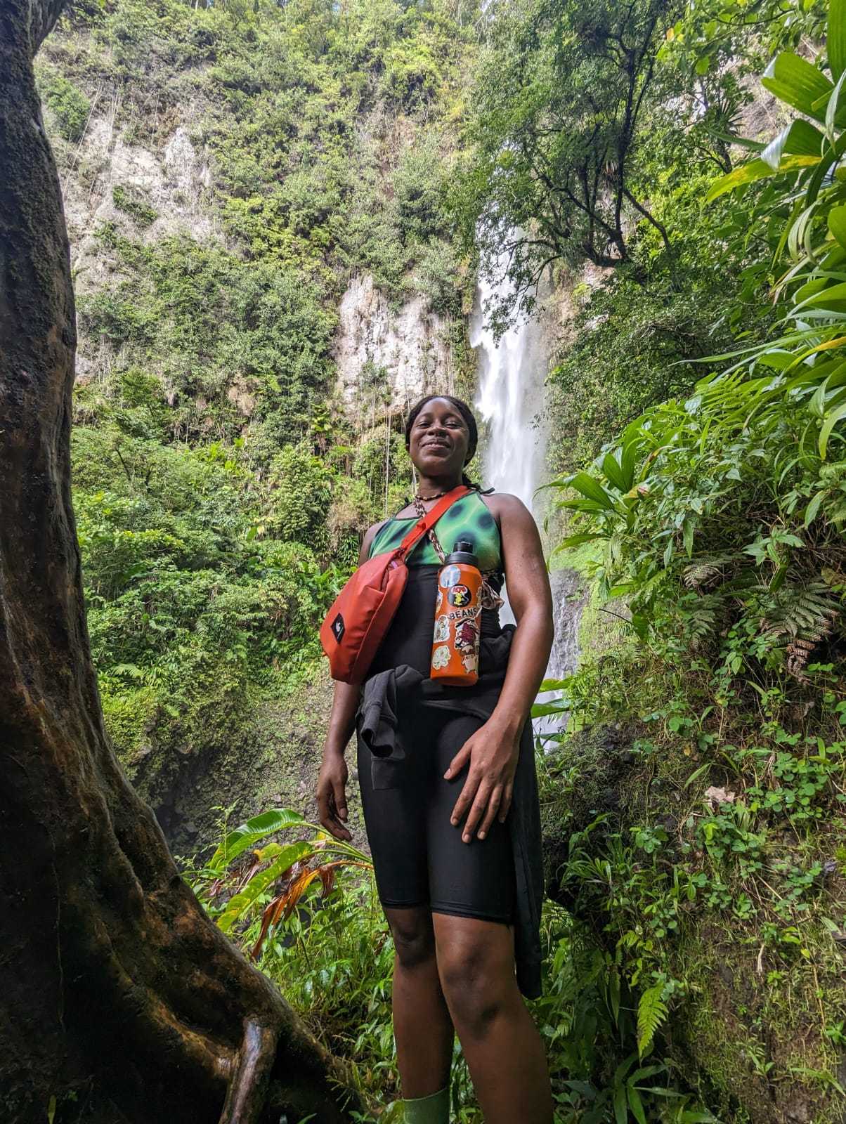 Maimuna Touray traveling with the Watson Foundation