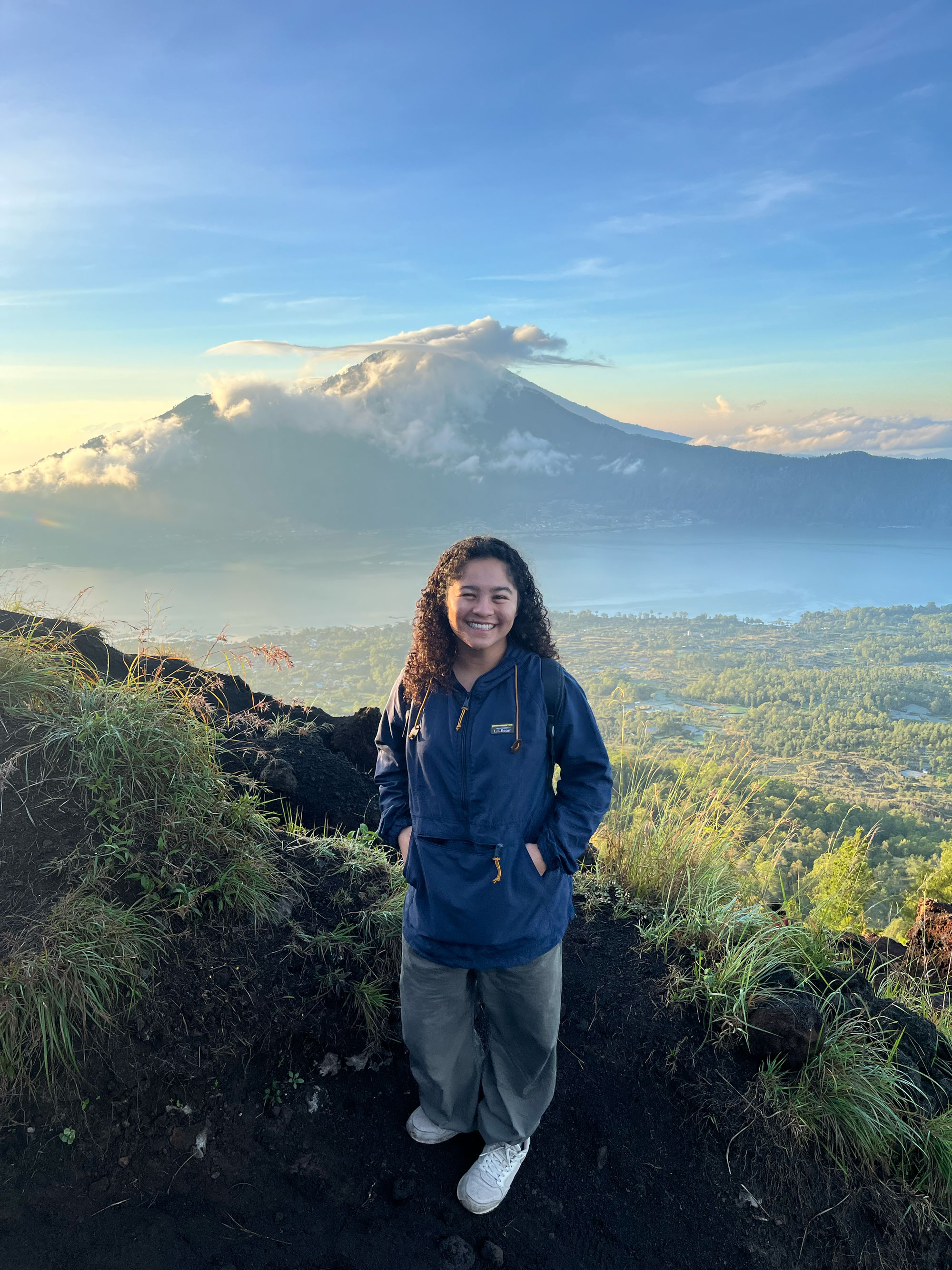 Maria Alejandra traveling with the Watson Foundation