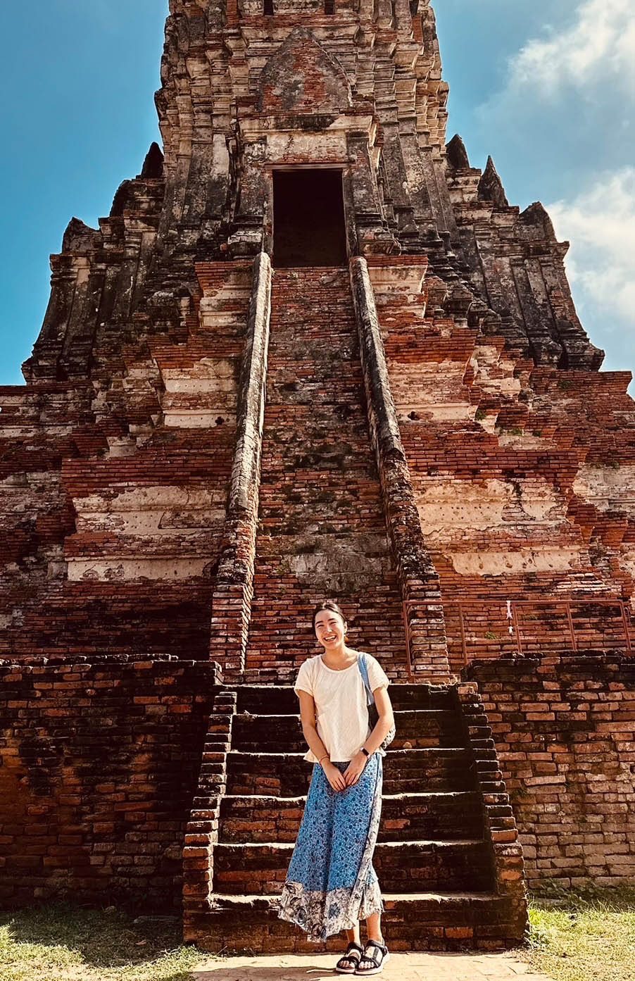 Maya Lamm traveling with the Watson Foundation