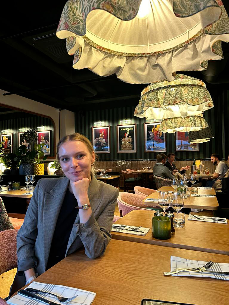 Maya Sobchuk traveling with the Watson Foundation
