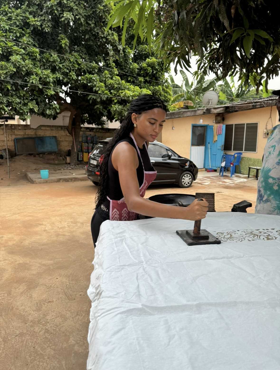 Mouminatou Thiaw traveling with the Watson Foundation