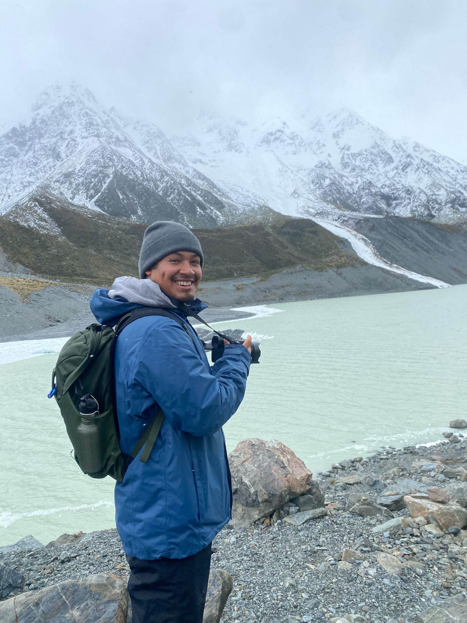 Noah Vargas traveling with the Watson Foundation