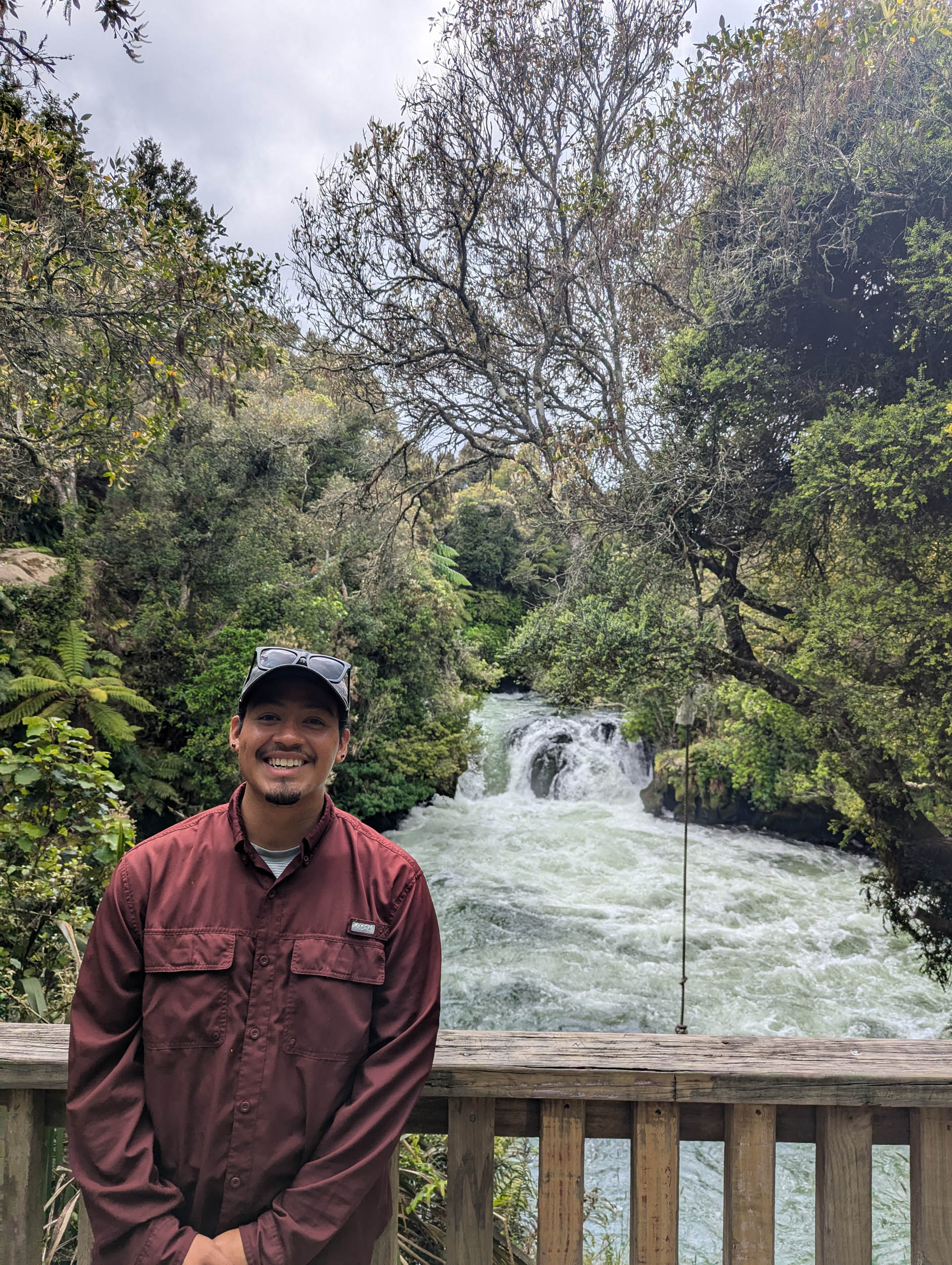 Noah Vargas traveling with the Watson Foundation