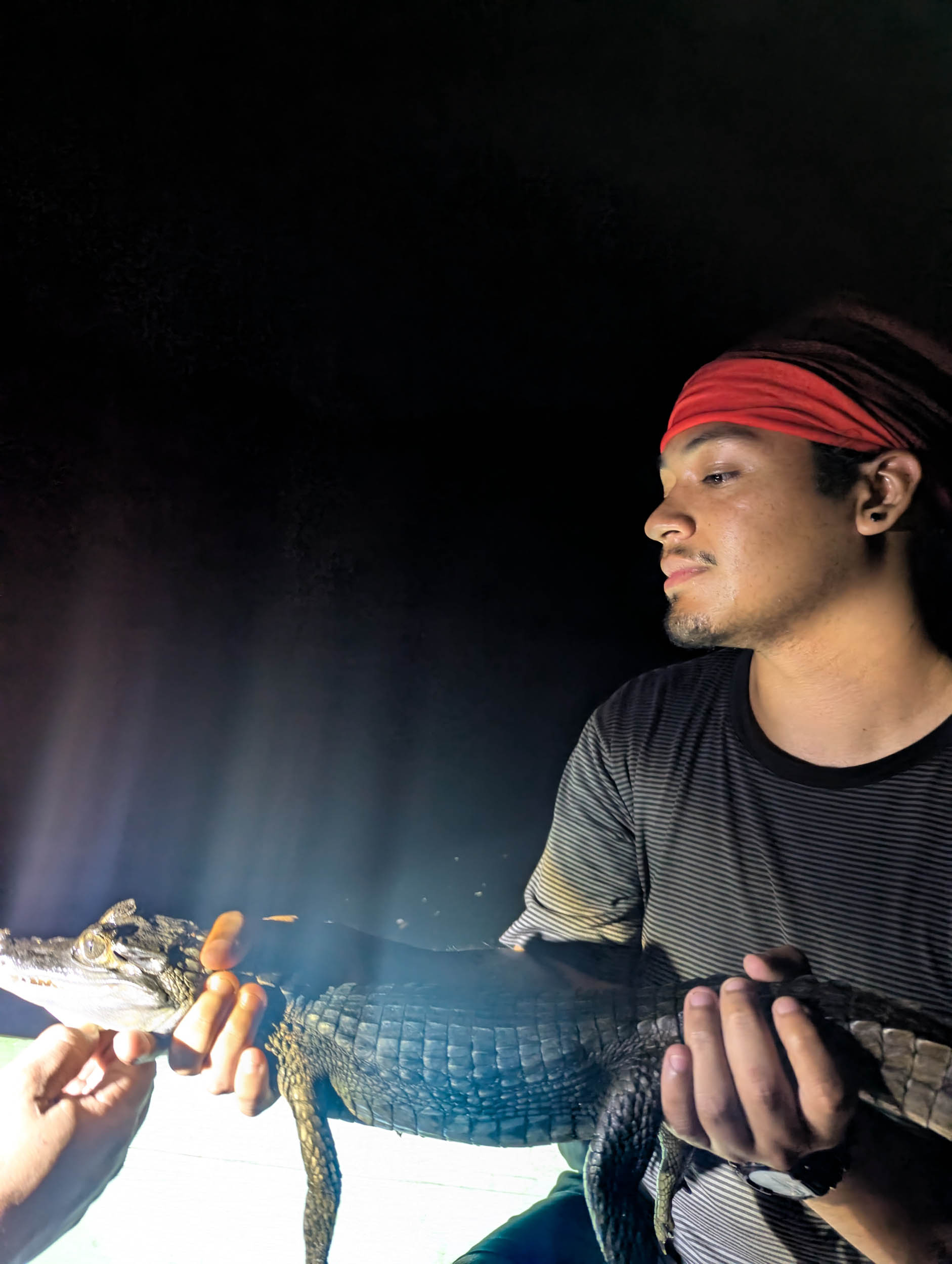 Noah Vargas traveling with the Watson Foundation
