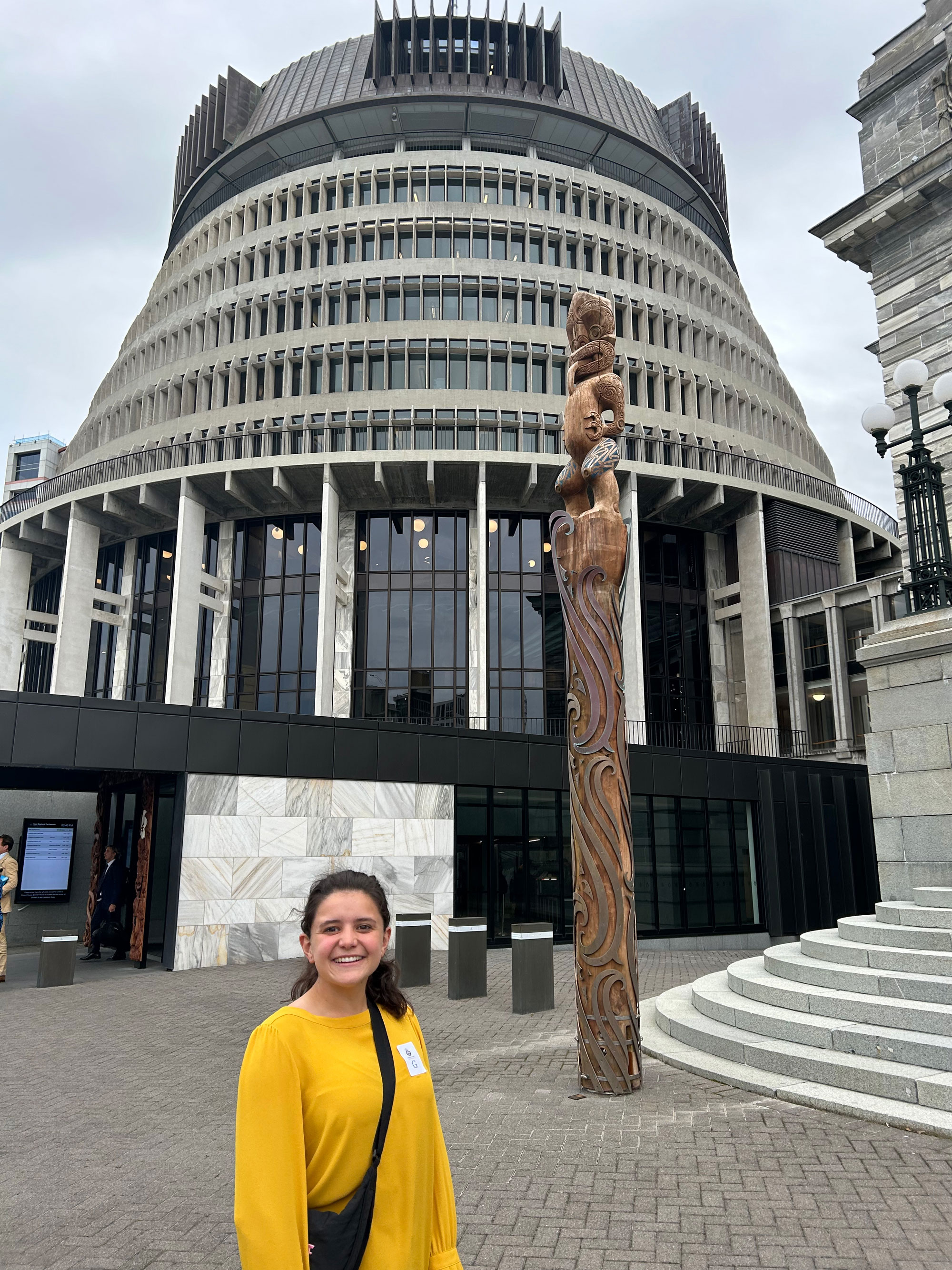 Paige Bristow traveling with the Watson Foundation