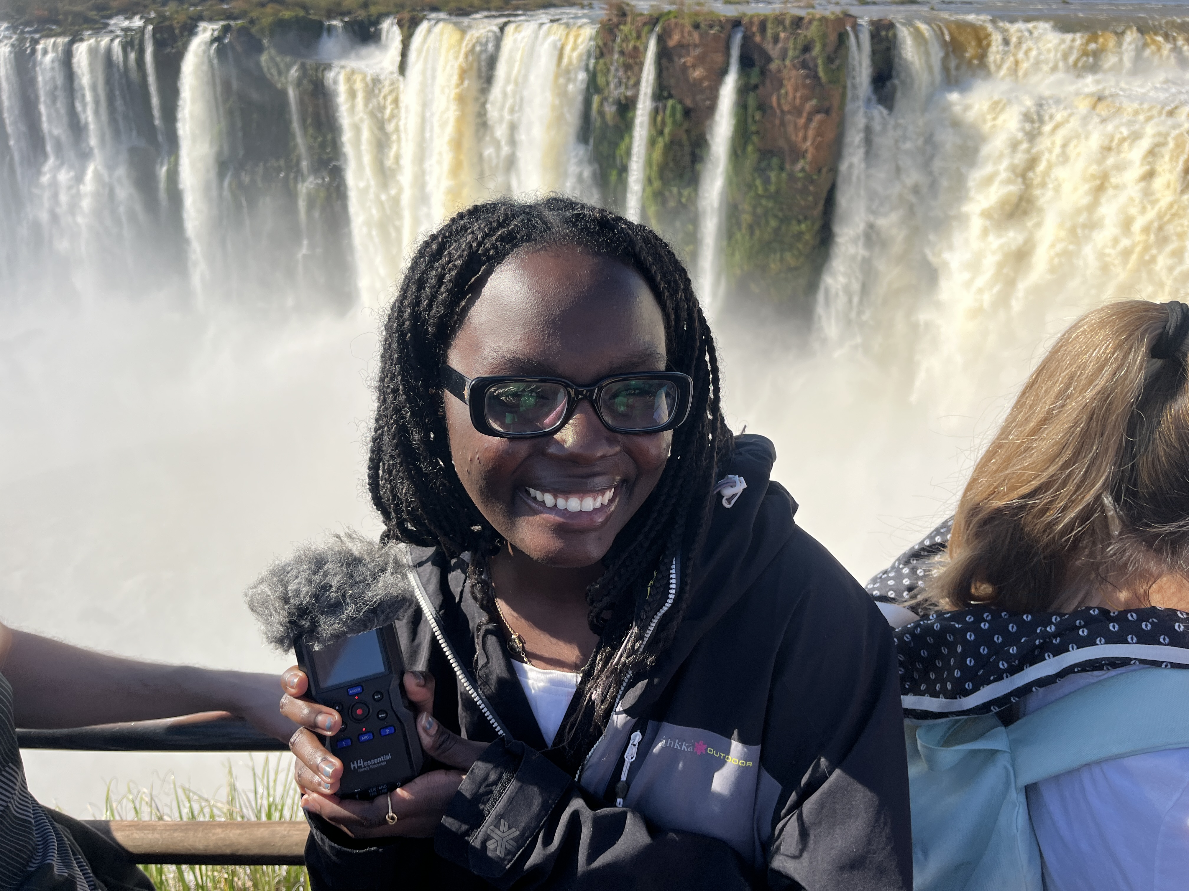 Sira Nassoko traveling with the Watson Foundation