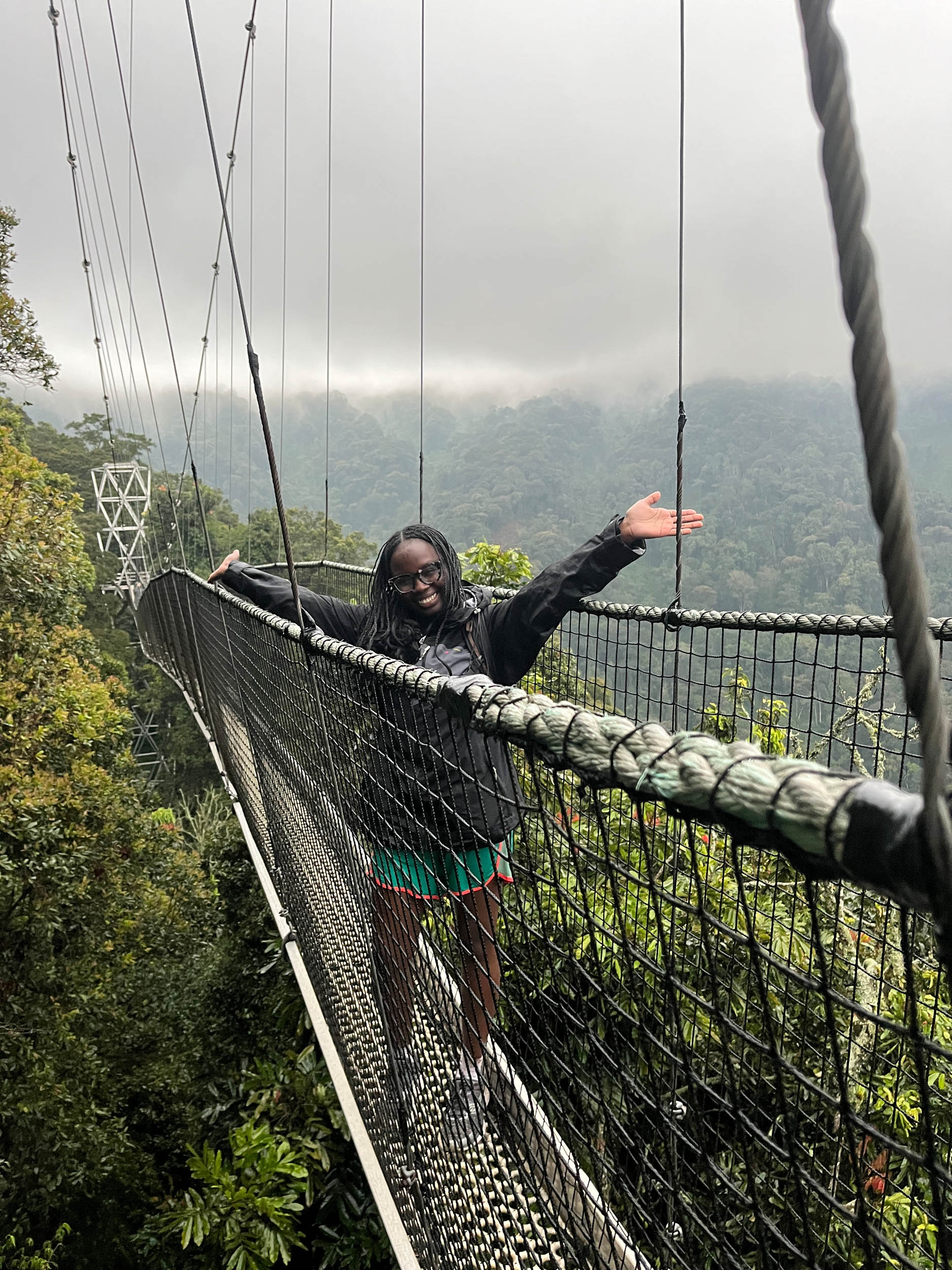 Sira Nassoko traveling with the Watson Foundation