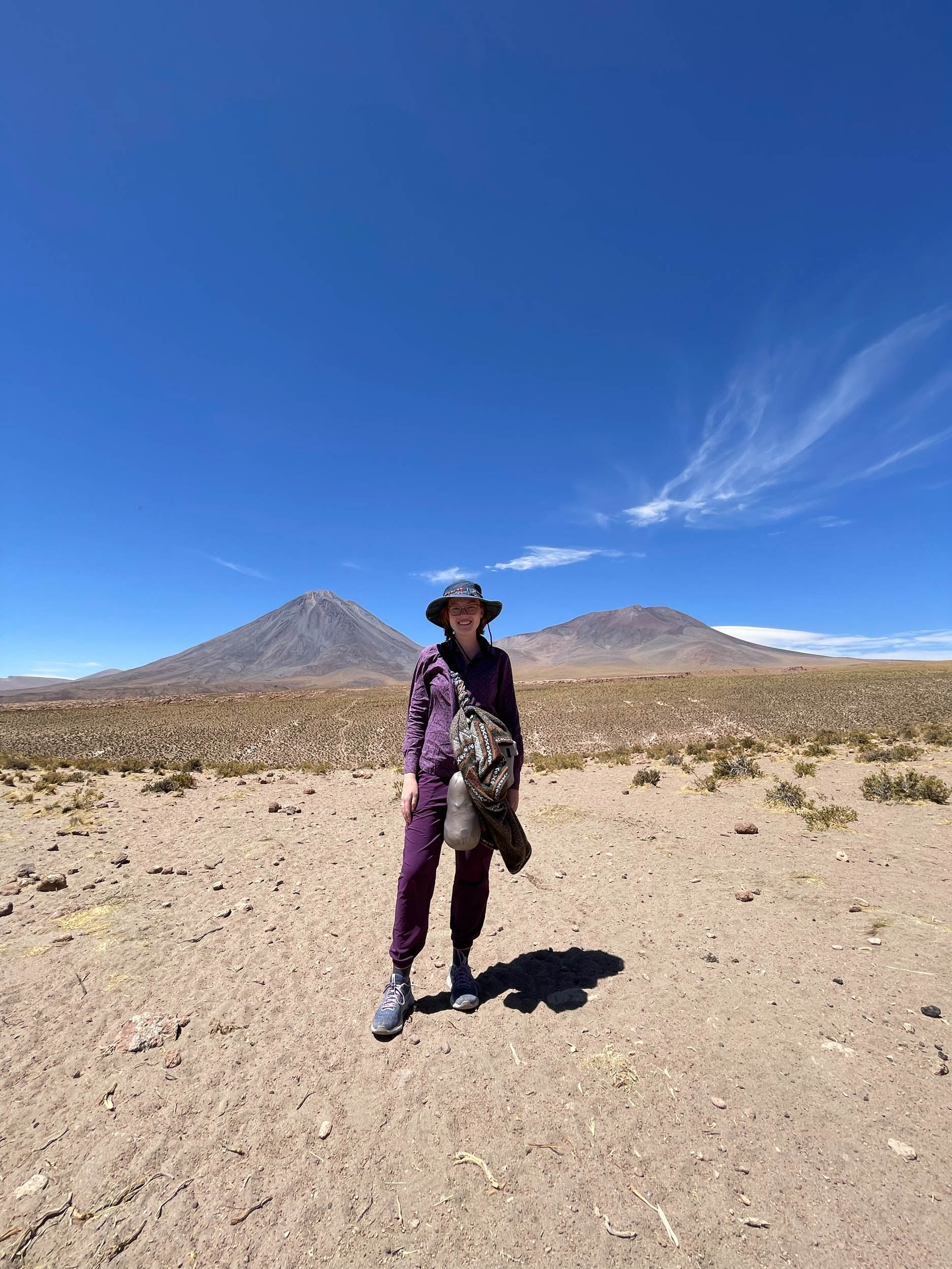 Trinity Eimer traveling with the Watson Foundation
