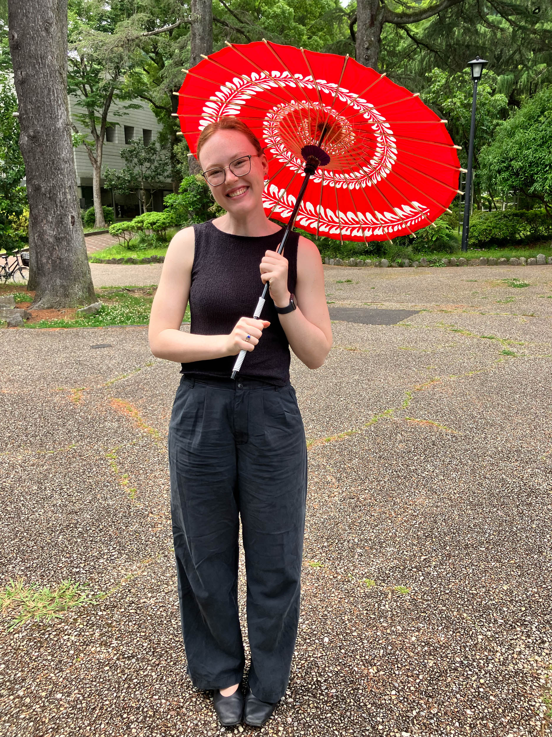 Trinity Eimer traveling with the Watson Foundation